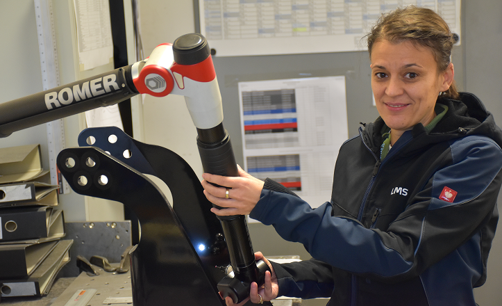 Mitarbeiterin Qualitätssicherung