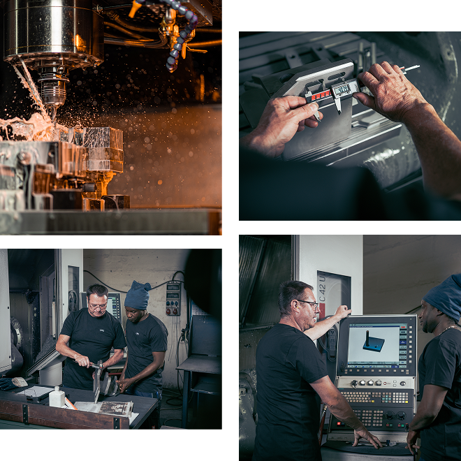 Mechanische Bearbeitung von Metallsystemen bei der LMS Landshuter Metall- und Schweißtechnik GmbH