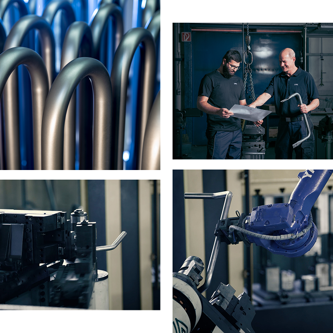 Professionelles Rohrbiegen bei der LMS Landshuter Metall- und Schweißtechnik GmbH